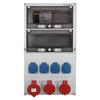 Construction Distribution Board Erbetka 32A 2X16A 4X230V Schuko Power Sockets