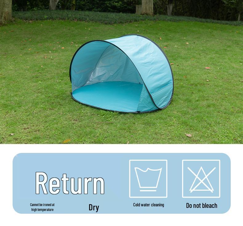 Children's Single-Layer Automatic Pop-Up Beach Tent Sunshade
