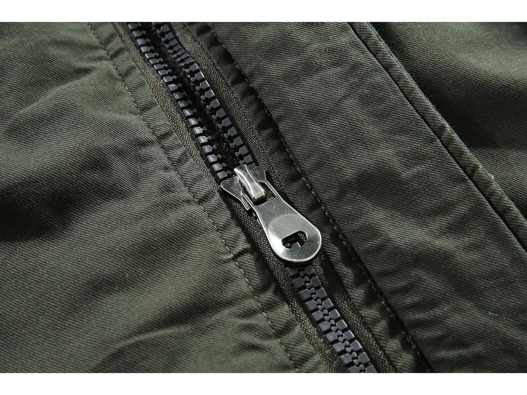 Pánský zimní bavlněný kabát s kapucí, s přídavným sametem, korejský styl, středně dlouhá bunda