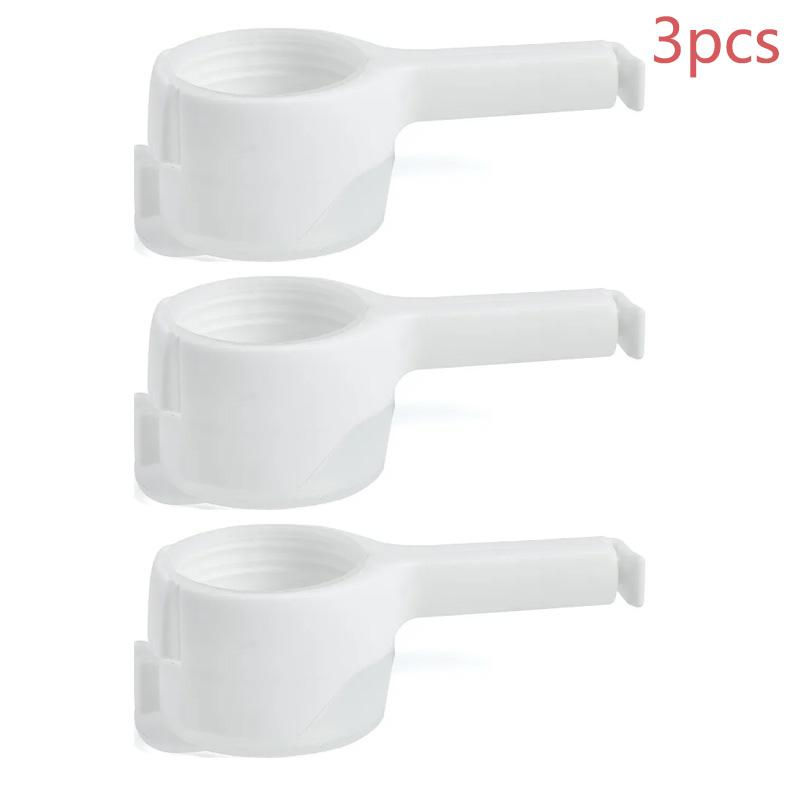 Food Preserving Bag Closure Clip Oat Dispense Spout Snack Bag Clip Moisture Seal Clip Fresh Keeping Sealer Clamp Kitchen Gadget