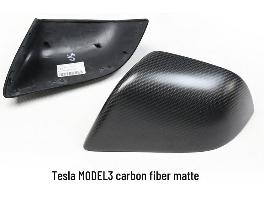 Tesla Model 3/S P85/P90D Carbon Fiber Side Mirror Cover