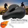 Hollow Breathable Bicycle Saddle Men Women MTB Road Bike Saddle Shock Absorbing Comfortable Big Butt Bike Seat Safety