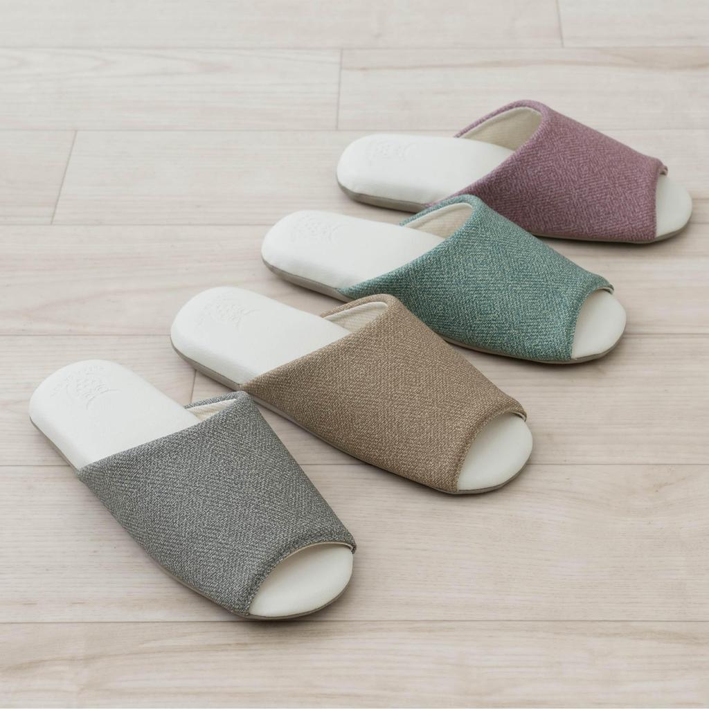 Senko CSA Ober Slippers, Green, Approx. 23-25cm