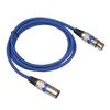 Audio Cable Shielded Anti-interference 100/180cm 3Pin XLR Male to Female Microphone AUX Cord for Mixer