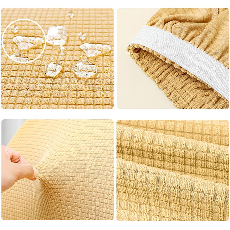 Stuhlbezug aus Polarfleece-Stoff, hoher schräger Sesselbezug, waschbar, bewegliche Sitzbezüge, Hotel, Zuhause, Bankett, Universalgröße