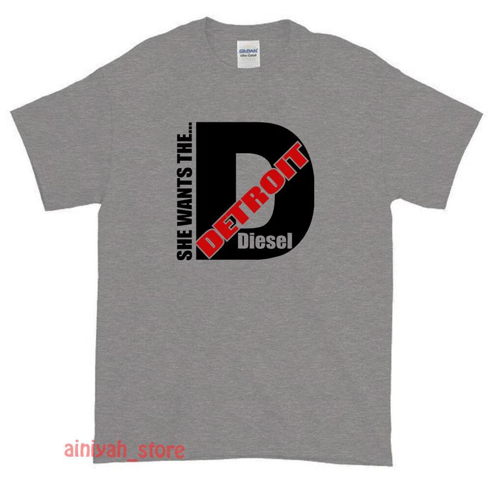 Men s and Women s T-shirts Detroit Diesel XXL