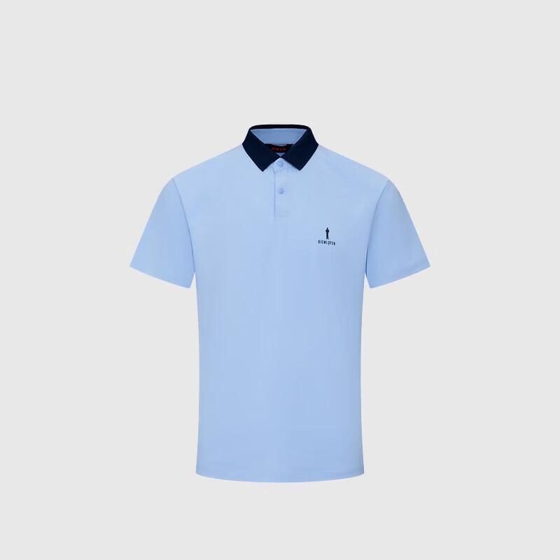 Biyinlefen Men's Short Sleeve Golf Polo Shirt