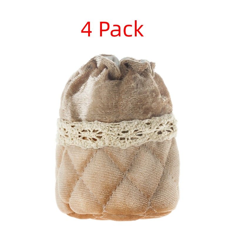 

Slip Mats for Table and Chair Legs Fabric Chair Feet Gloves Table Set Table Mats Chopsticks Feet Table Set Foot Cover Mute Protective Cover Thickened 4 khaki