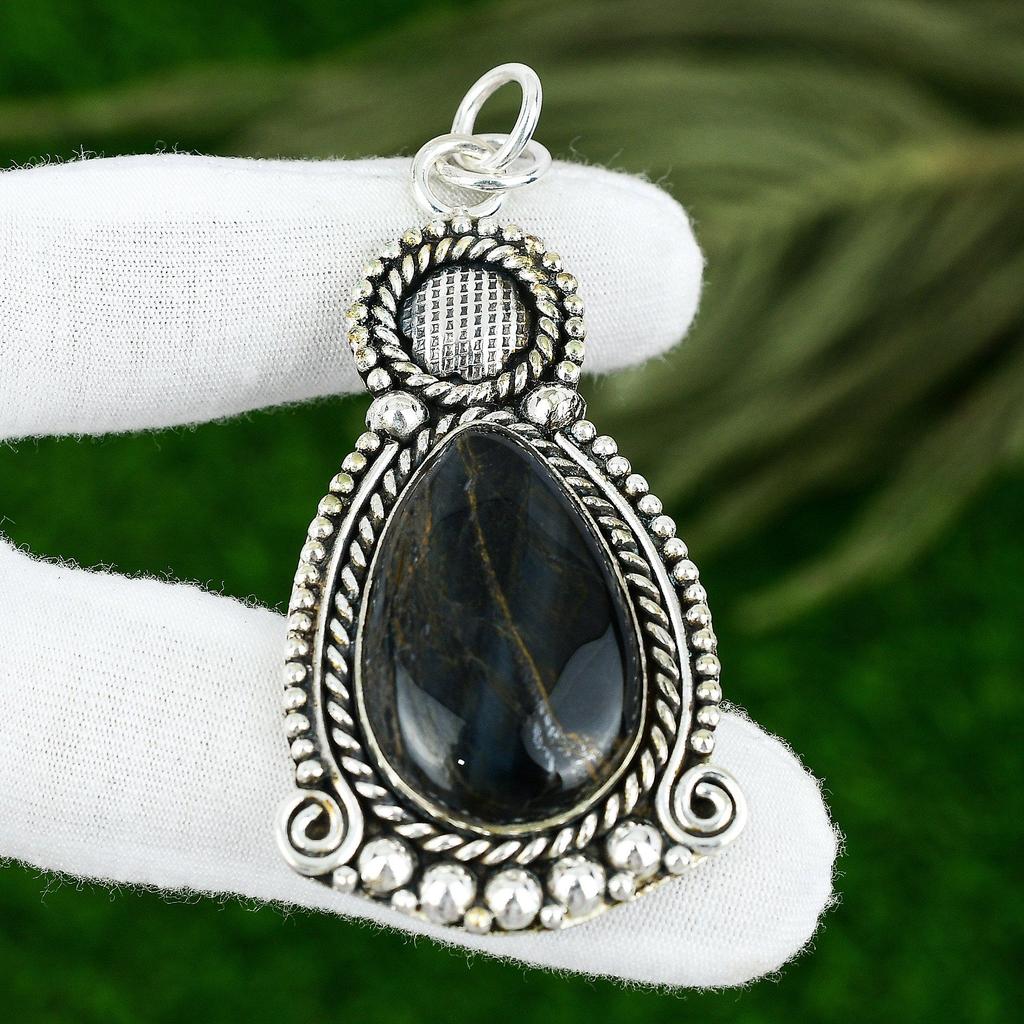 Friendship Day Sale Nellite Gemstone Wedding New Pendant Jewelry Sterling Silver