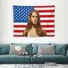 Lana Del Rey Music Album Tapestry Aesthetic Wall Hanging Flag Poster for Bedroom Living Room Ideal Fan Gift for Friends