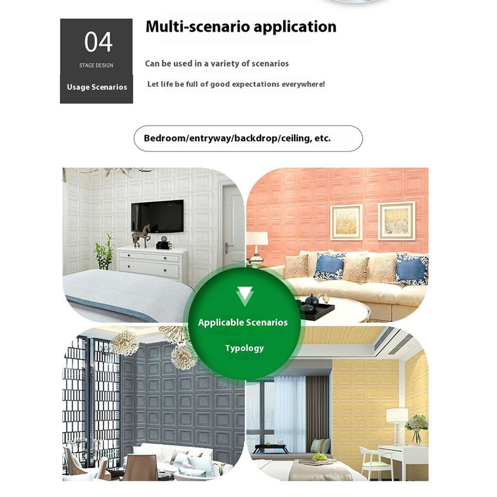 10pieces Transform Bathroom Ceiling With Peel And Stick Panels Self Adhesive Shock Wall Panels