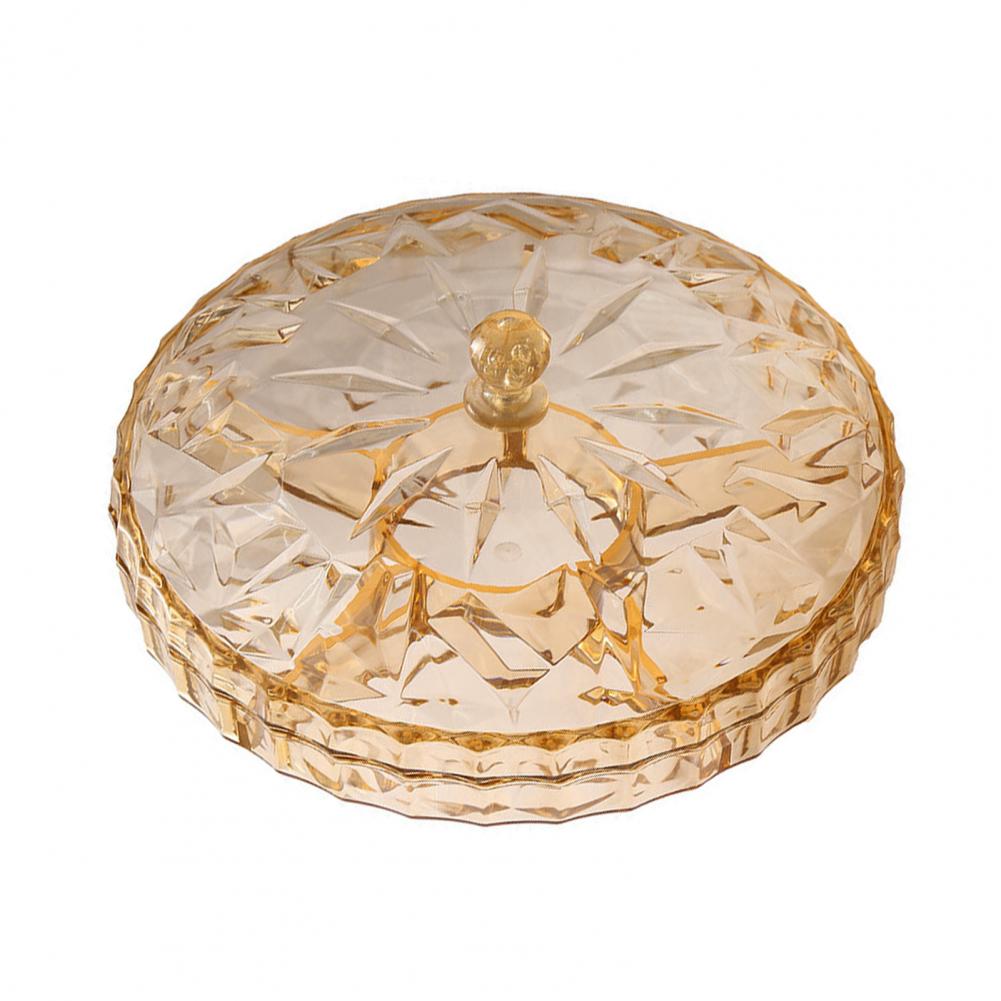 With Compartments Divided Serving Tray with Lid Veggie Tray Portable Snack Box Food Container for Biscuits, Candy, Fruits, Nuts