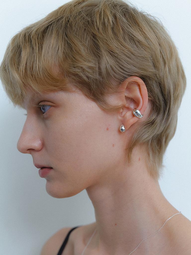 Leeenoir Double Wave Earcuff (2Color)