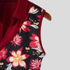INCERUN Herren Revers Ärmellos Patchwork Blumendruck Lässig Dünne Tanktops