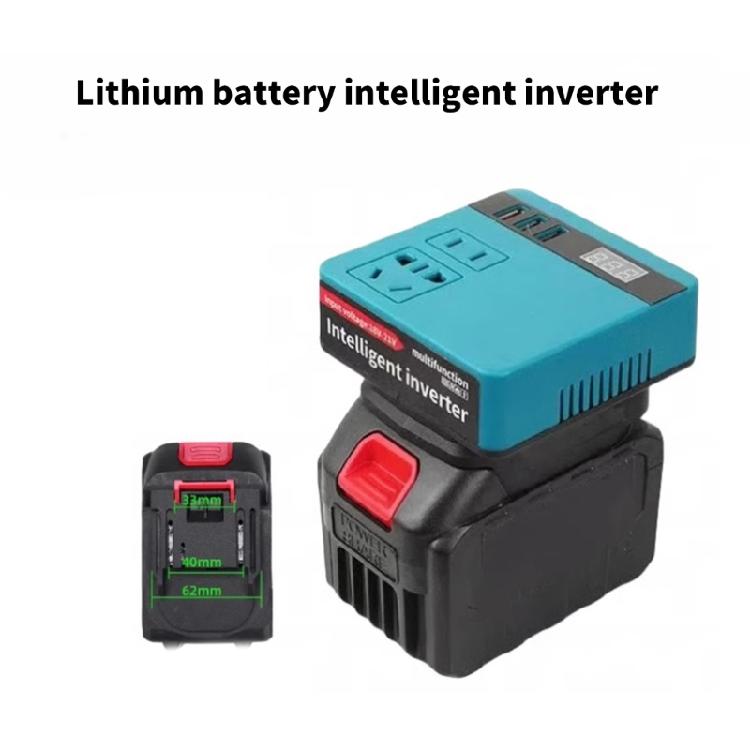 18V-21V to 220V Output Inverter Charger For Smartphones, Tablets, And Small Appliances Power Station Generator