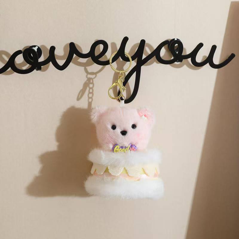 Neuestes Kuchenbär-Anhänger-Großer Hahnen-Puppe Kawaii Stofftier Plüschtier-Puppe Cartoon Anime Niedriges Kissen Kindergeburtstagsgeschenk-Puppe 15cm-50cm