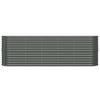 Vidaxl Raised Planter, Powder-Coated Steel 224X40X68 Cm