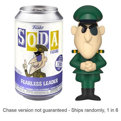 Fearless Leader Vinyl Soda Chase Ships 1 In 6