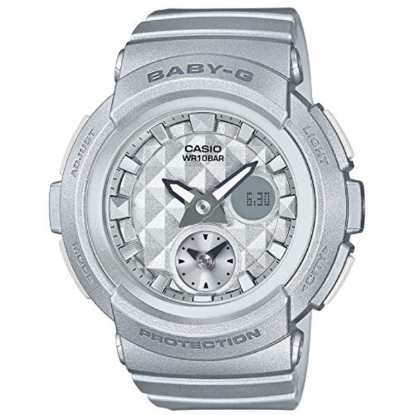 

Часы CASIO BABY-G с заклепками и циферблатом серии BGA-195-8AJF Silver NEW из Японии