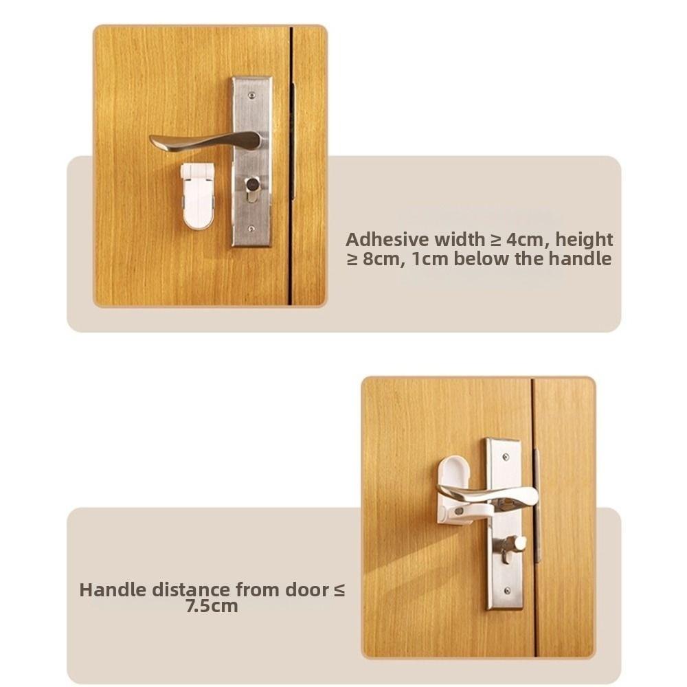 No Tools Required Child Proof Door Lock Door Knob Safety Lock Toddlers Safety