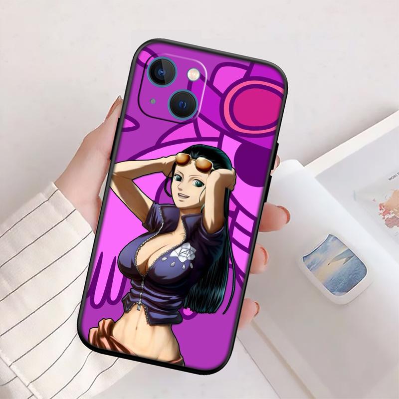 One Piece Nico Robin Case for Motorola Moto Edge 60 60s 70 G86 G56 G54 E14 G04S G45 G54 G64 S30 S50 X30 X40 X50 Ultra Pro Power