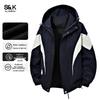 Baleno S&K Men's Hooded Color-block Casual Jacket