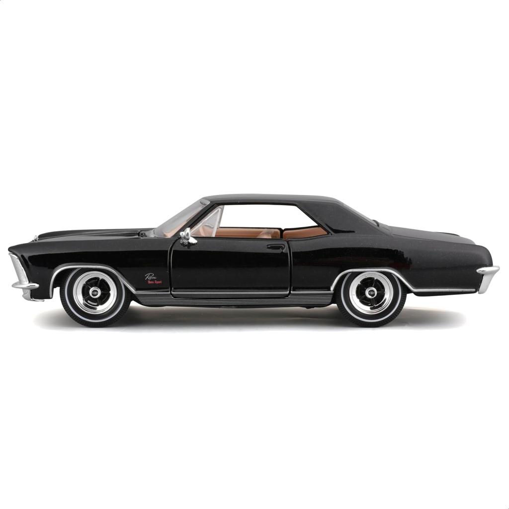 Maisto Scale Diecast Model of a 1965 Buick Riviera in Black 1/26 (31214 BK)