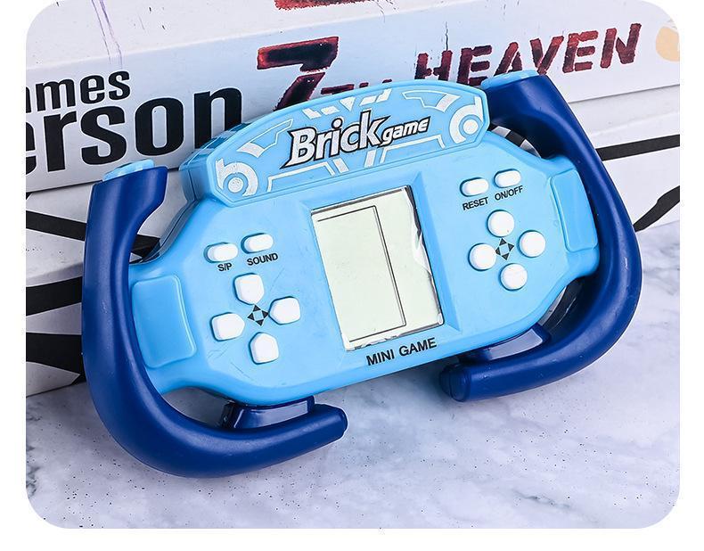 Tetris Mini Retro Handheld Console - Color Box Slightly Damaged, Nostalgic Stress Relief Toy for Students