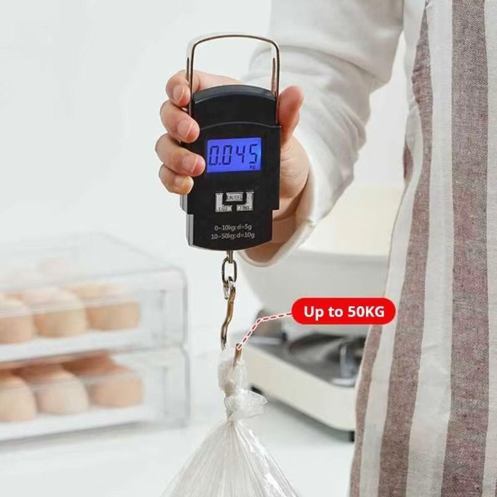 50kg Capacity Electronic Scale 10g Precision Digital Scale Mini Design Mini Scale  Portable Use