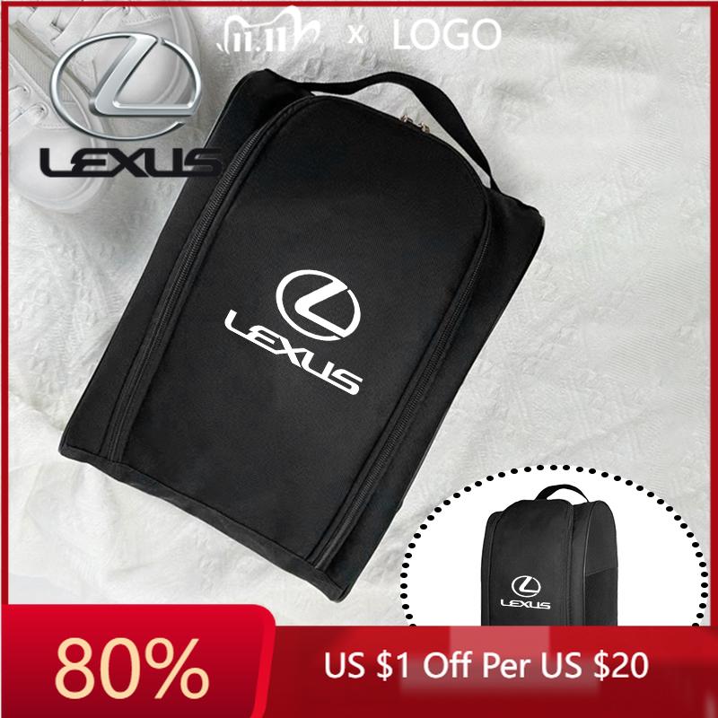 2026 Hot Interior Stickers Car Shoe Bag Sneaker Organizer Travel Storage Case For Lexus ES RX LS GS NX CT ES300H ES330 ES240 ES2
