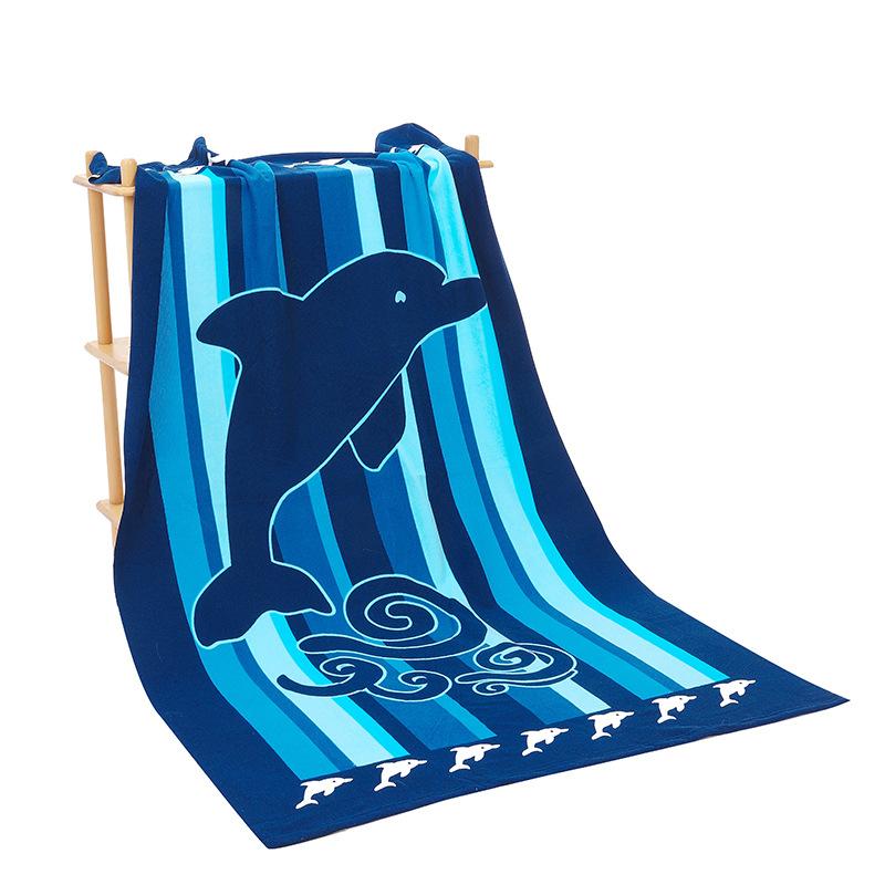 

Модное пляжное полотенце, впитывающее и быстросохнущее большое полотенце, универсальное большое полотенце для плавания с принтом 180*100cm