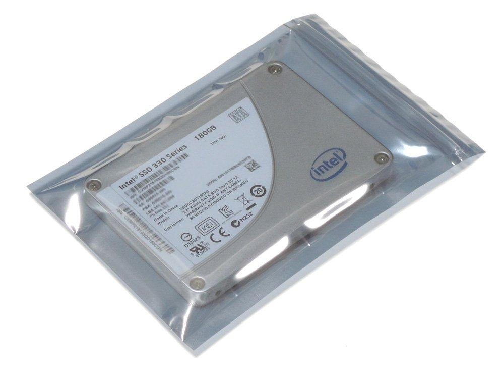 KAUMO Bags with Fits 100 X 150mm of Anti-Static Zipper, 2.5-inch HDDs/SSDs, (Pack 5)