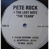 12inch Record PETE ROCK  THE LOST BOYZ  The Yearn ROC1103 NOT ON LABEL 1996 US Rap  HipHopRB Used
