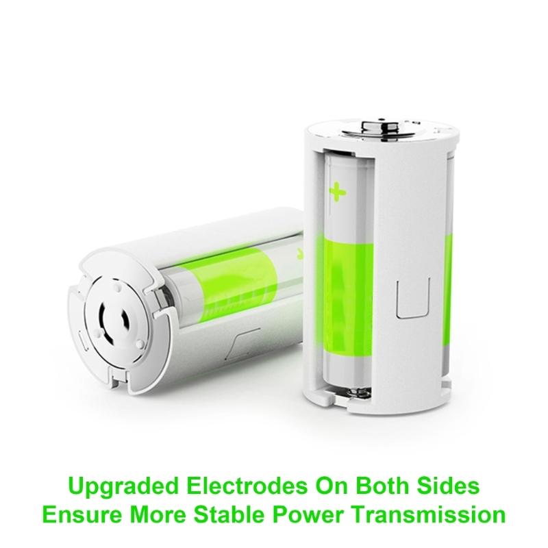 1 Stück Hohe Qualität 3 AA zu D Batterie Konverter Adapter DIY 3 AA zu D Größe Batteriehalter Gehäuse für Öfen Spielzeugradios