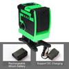 New 3D 12 Green Lines Laser Level+Tripod+Bag 505nm 360 Degree Rotation Auto Leveling Horizontal Vertical Laser Beam for Wall