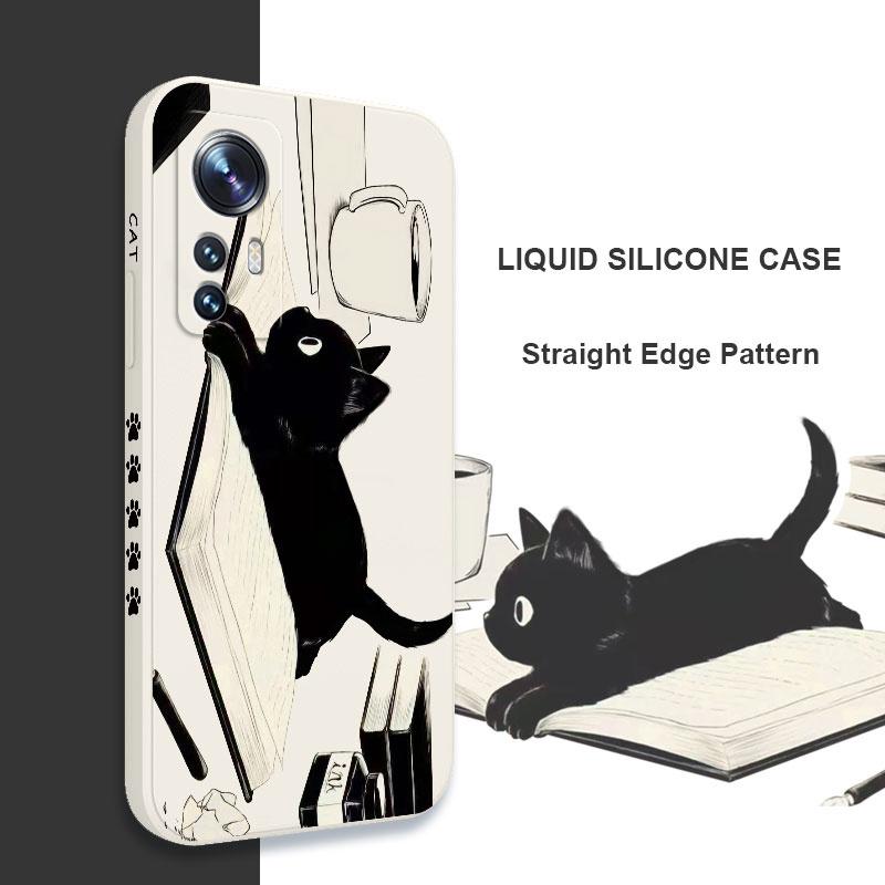 Naughty Cat Phone Case For Xiaomi Mi 13 12 11 Ultra 10 9 12T 11T 10T 9T Pro Lite Poco F4 X4 M4 F3 X3 M3 Pro 4G 5G GT Cover