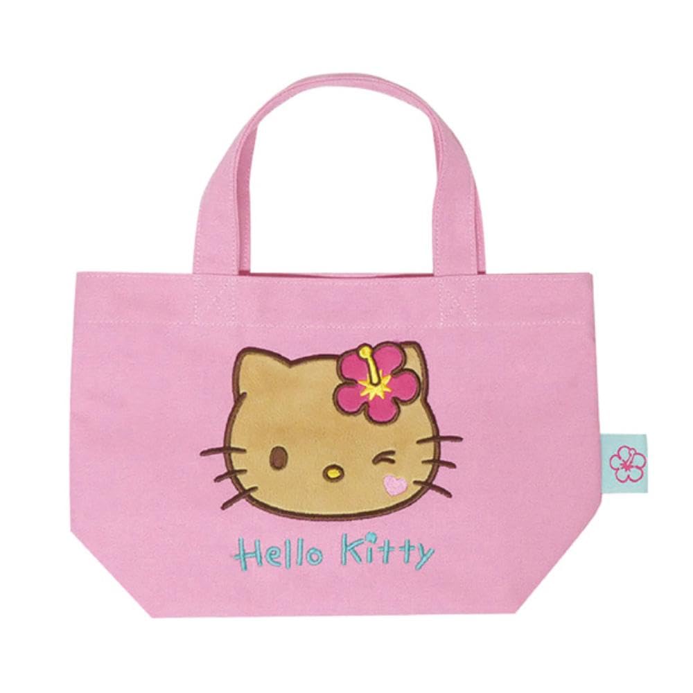 K Company Hello Kitty (Suntan Series) Mini Tote Bag, Pink, KTHI-MT-PK