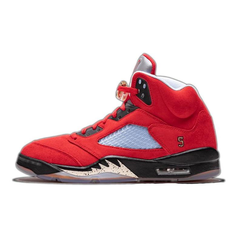Air Jordan 5 Retro Sp F&F X Trophy Room 'Black Red' CN2317-600