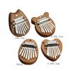 Mini Finger Piano Marimba Hand Piano Finger Harp 8 Keys Kalimba  Gift