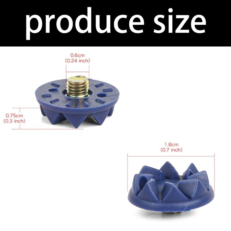 Professioneller Cricketschuhstollen mit Installationswerkzeug Einschraubbare Cricketspikes Ersatz Universelle Cricketschuhspikes