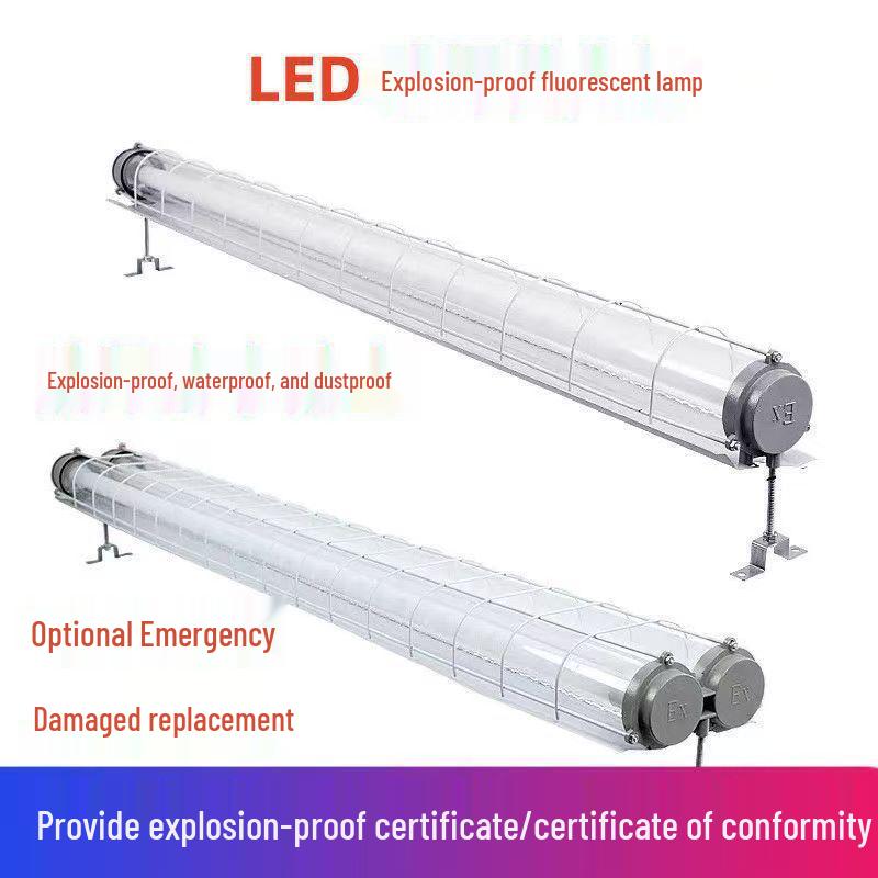 1.2m LED Explosion-proof Double Tube Lamp for Industrial Spaces
