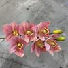 3D tištěná dekorace orchideje Cymbidium - Měkká a realistická umělá květina pro svatby a domácí dekoraci