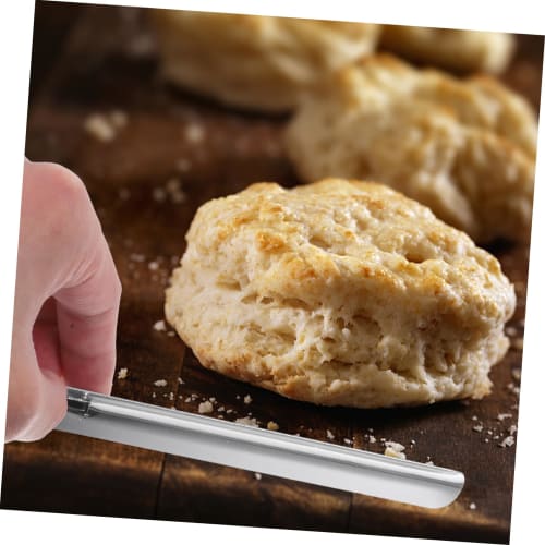 OKUMEYR Stainless Steel Crumb Scraper for Tables, Set of 2. Efficient Crumb Sweeper for Home and Restaurant Use. Perfect for Quickly Cleaning Tables a