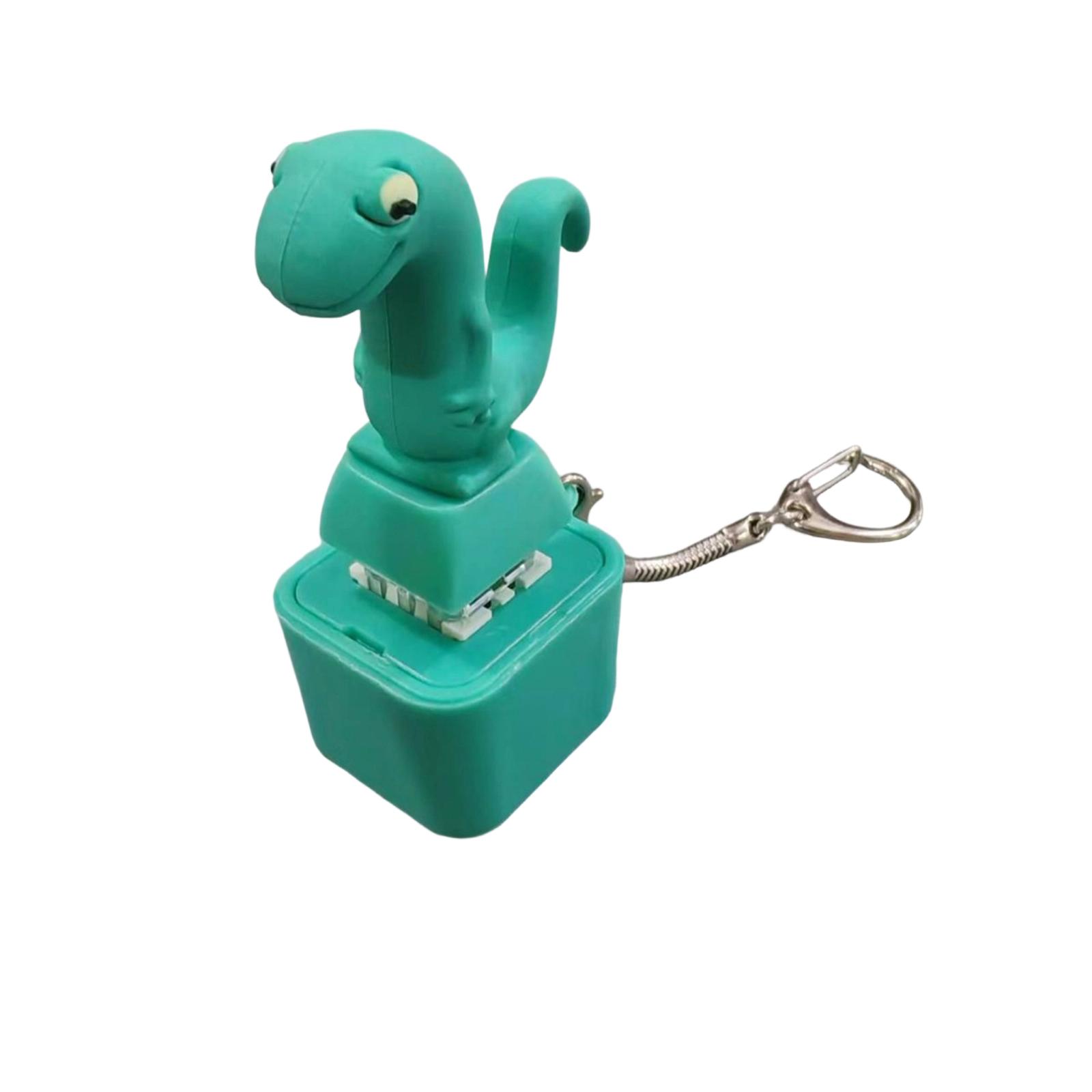 

Брелок-кнопка в виде ящерицы, Звуковая кнопка, Забавный перезаряжаемый брелок в виде животного с разноцветными огнями, Забавная портативная игрушка для снятия тревоги One Size зелёный