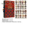 Christmas Gift for Children 2026 Nutcracker Advent Calendar, 24-Day Retro Soldier Figure Countdown Set, 2D Holiday Toy Flat Acrylic Tree Hanging