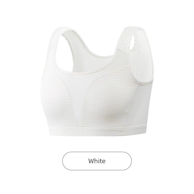 Underwear for Women with Large Busts, Minimizing Appearance, Ultra-Flat, High-Intensity Running, Shockproof, Anti-Sagging, Beautiful Back Vest Bra