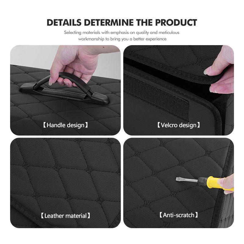 For Volkswagen VW Car Trunk Insulation Organizer Folding Waterproof Storage Box Polo Jetta Sagitar Magotan Passat B5 B6 B7 CC zj0