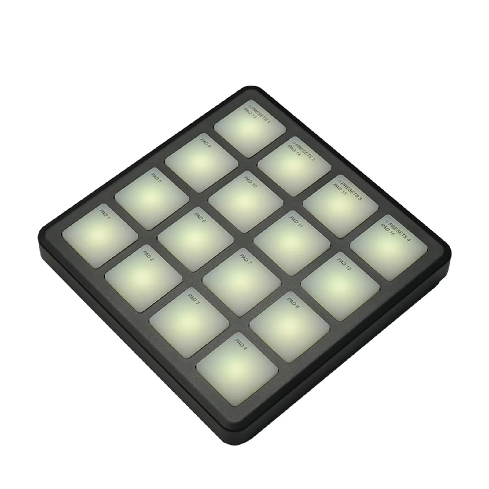 

M-VAVE SMC-PAD Portable RGB MIDI DJ Pad Keyboard чорний