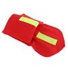 Oreiller de Voyage Portable Super Doux Soutien du Cou Oreiller de Voyage Oreiller de Sieste de Bureau pour Avion Voiture Rouge