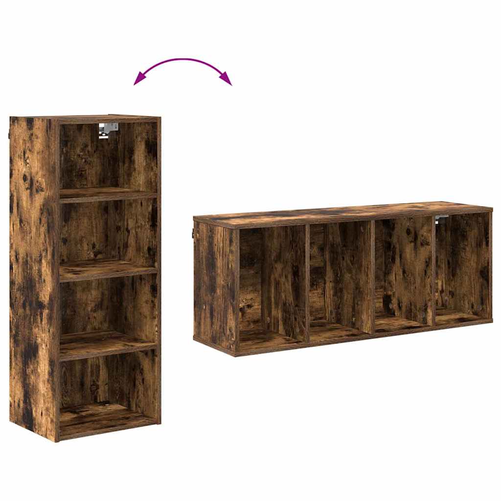Mobile Sospeso Rovere Affumicato 40 x 29,5 x 100 cm Materiale a Base di Legno